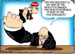 DICK CHENEY by Bob Englehart