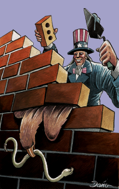 BORDER WALL by Dario Castillejos