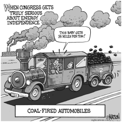 COAL-FIRED AUTOMOBILES by RJ Matson