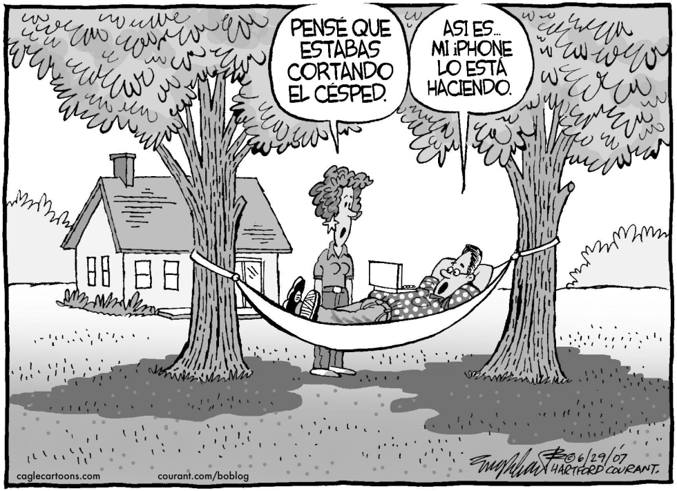  EL NUEVO IPHONE ESTA AQUI by Bob Englehart