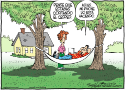 EL NUEVO IPHONE ESTA AQUI  by Bob Englehart