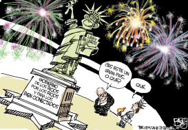 ESTATUA DE LA LIBERTAD DE LIBBY  by Pat Bagley