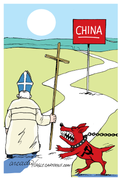 THE VATICAN IN CHINA  by Arcadio Esquivel