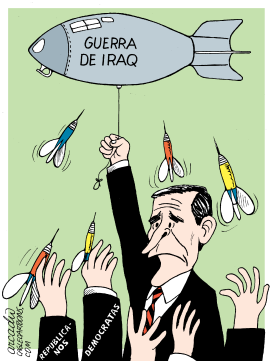 CONTRA LA GUERRA EN IRAQCOL by Arcadio Esquivel