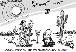 LA CAMPAñA DE MCCAIN by Pat Bagley