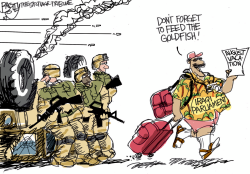 IRAQ VACATION by Pat Bagley