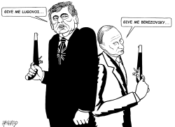 BROWN AND PUTIN by Rainer Hachfeld