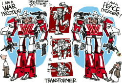 BUSH TRANSFORMER  by Pat Bagley