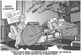 BEDTIME FOR SENATOR REID by RJ Matson