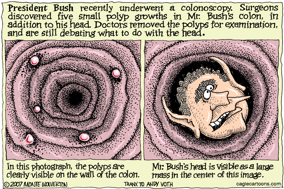  THE PRESIDENTIAL COLON  by Wolverton