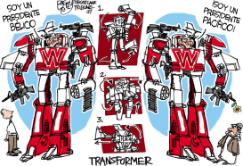 BUSH TRANSFORMER  by Pat Bagley