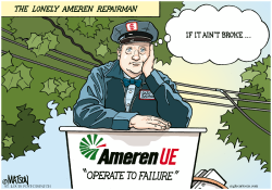 LOCAL-MO & IL THE LONELY AMERENUE REPAIRMAN by RJ Matson