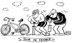 TOUR DE FRANCE 2 - B&W by Christo Komarnitski