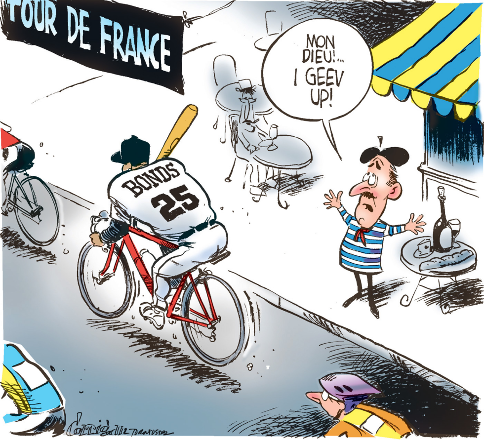  TOUR DE FRANCE GETTING WORSE by Patrick Corrigan