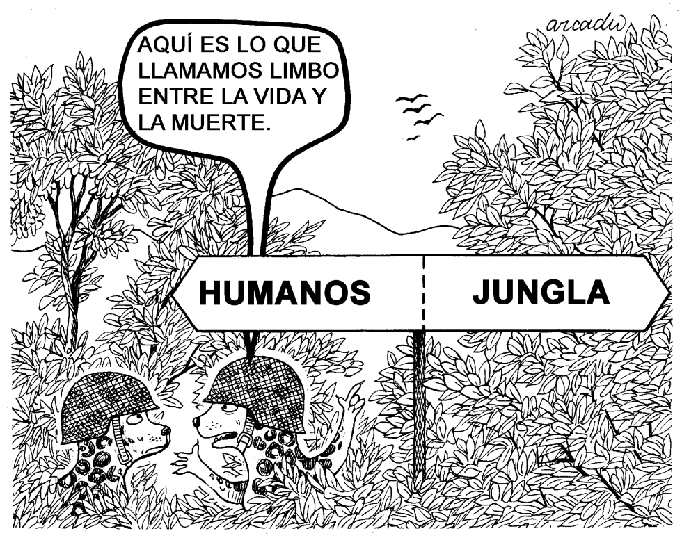  ANIMALES Y HUMANOS by Arcadio Esquivel