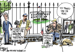 BUSH PLANO  by Pat Bagley