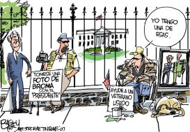 BUSH PLANO  by Pat Bagley