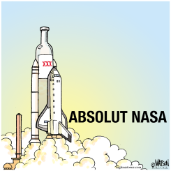 ABSOLUT NASA  by RJ Matson