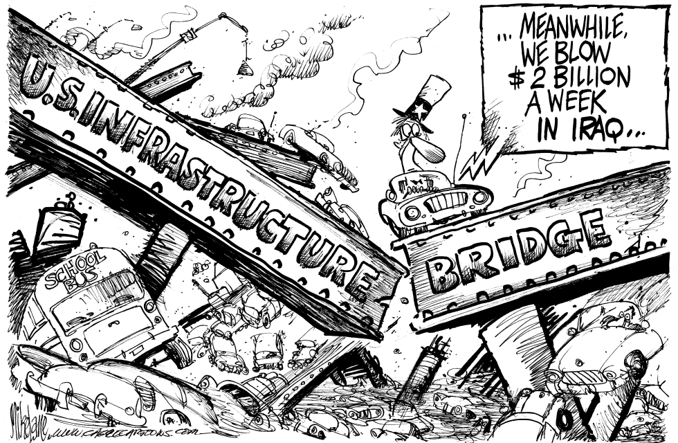  US INFRASTRUCTURE BRIDGE by Mike Lane