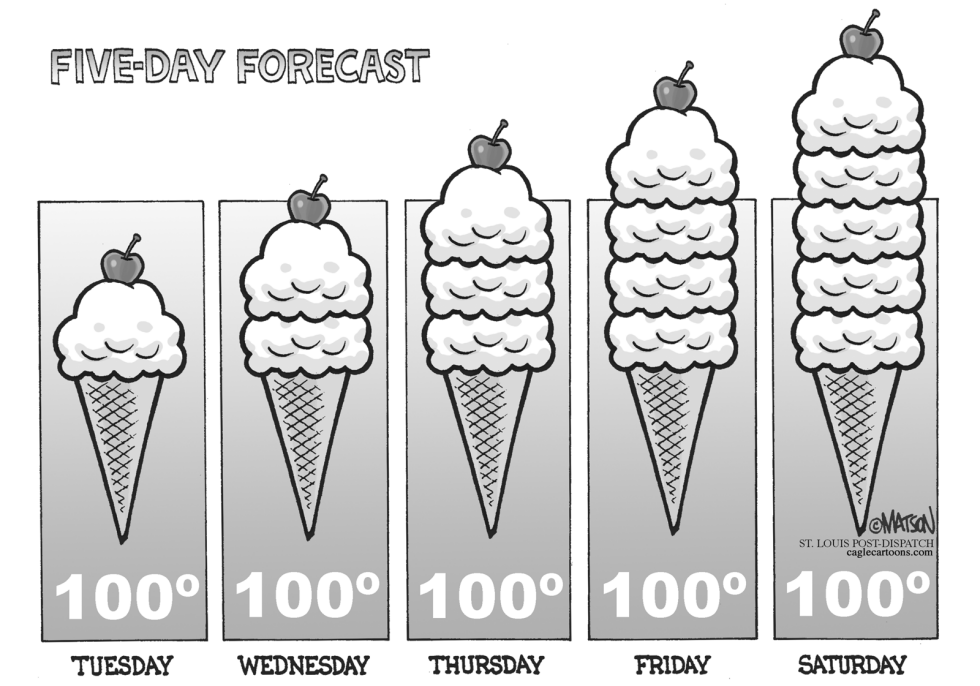  FIVE-DAY FORECAST LOCAL by RJ Matson