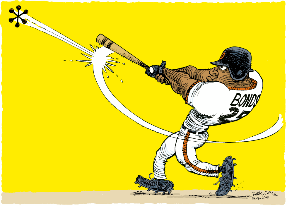  BARRY BONDS  by Daryl Cagle