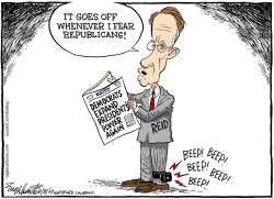 HARRY REID by Bob Englehart