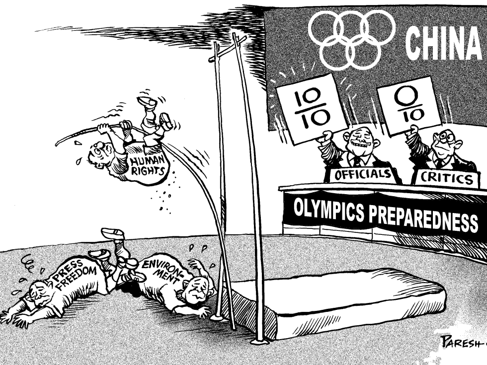  OLYMPICS PREPAREDNESS IN CHINA by Paresh Nath