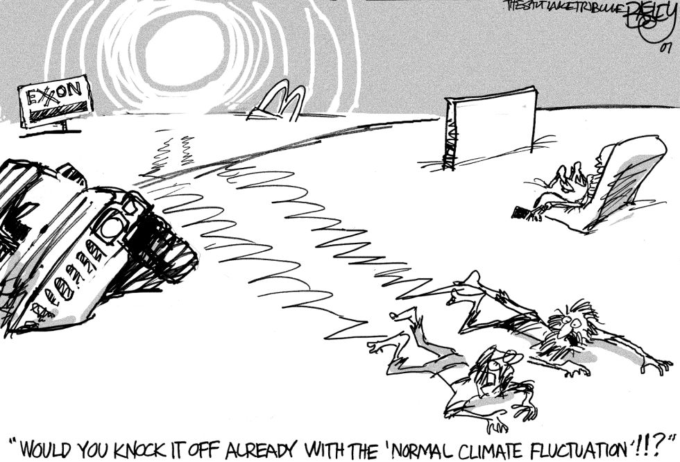  CLIMATE FLUCTUATION by Pat Bagley