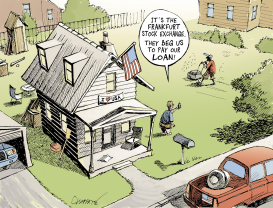 US HOUSING SLUMP RATTLES MARKETS by Patrick Chappatte