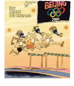 BEIJING OLYMPIC POLLUTION PROBLEM by Patrick Corrigan