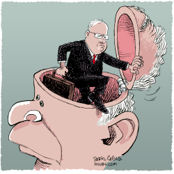 ROVE RESIGNS  by Daryl Cagle