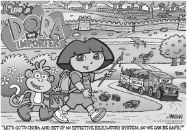 DORA THE IMPORTER by RJ Matson