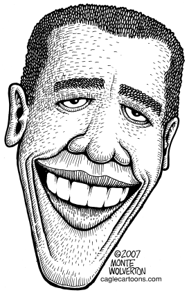 BARACK OBAMA by Wolverton