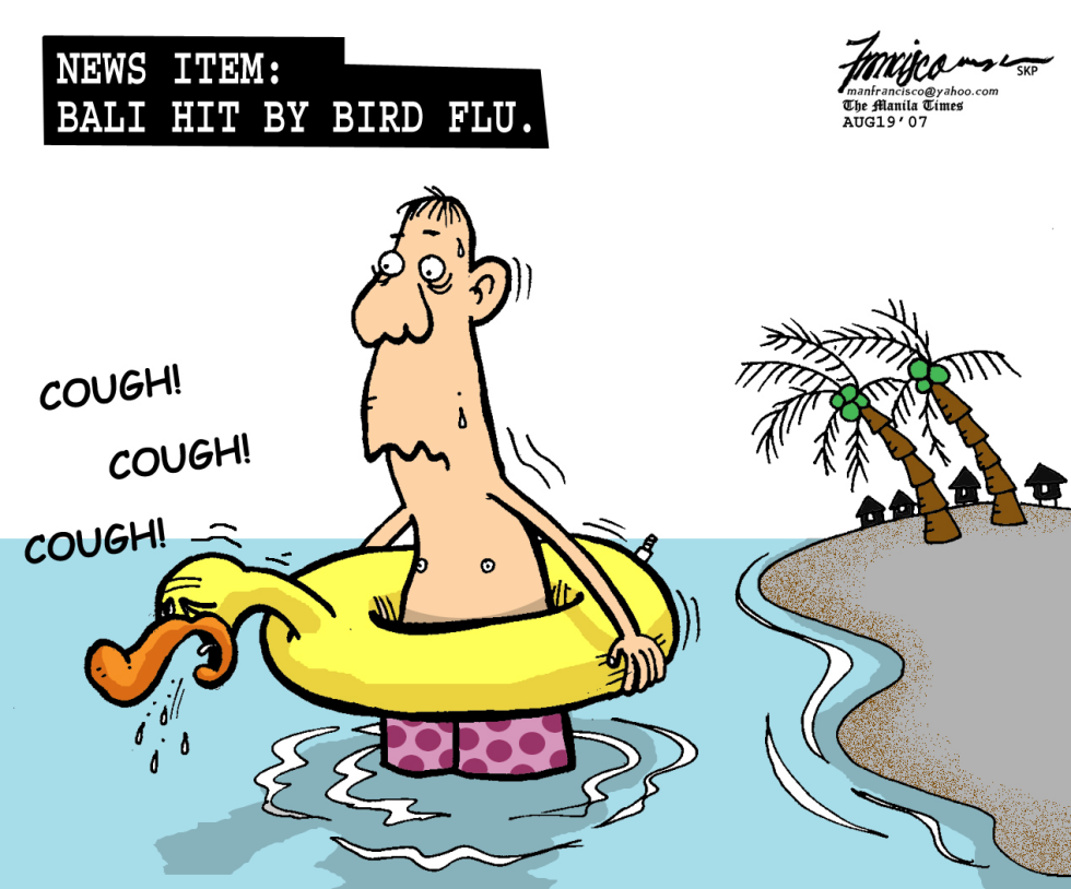  BIRD FLU HITS BALI by Manny Francisco