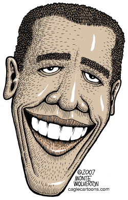 BARACK OBAMA  by Wolverton