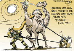 SUNNI SHIA DOLITTLE by Pat Bagley