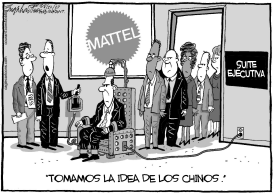 JUGUETES MATTEL by Bob Englehart