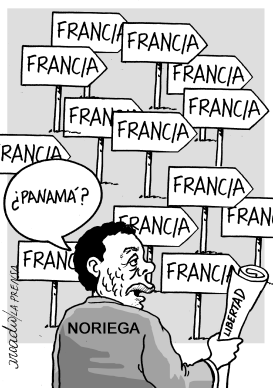 NORIEGA FRANCIA Y PANAMá  by Arcadio Esquivel