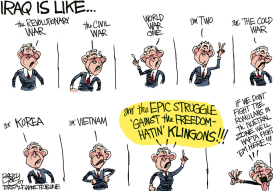 IRAQ IS LIKE by Pat Bagley