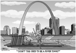 UNDEVELOPED ST. LOUIS RIVERFRONT by RJ Matson