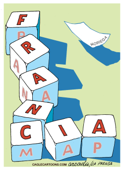 NORIEGA A FRANCIACOL by Arcadio Esquivel