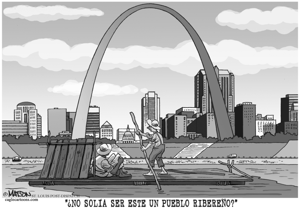  FRENTE DEL RIO DE ST. LOUIS INCOMPLETO by RJ Matson