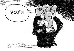 EL GOP EN EL SANITARIO by Pat Bagley