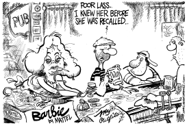 BARBIE RECALLED by Mike Lane