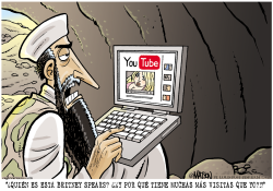 BIN LADEN EN YOU TUBE  by RJ Matson