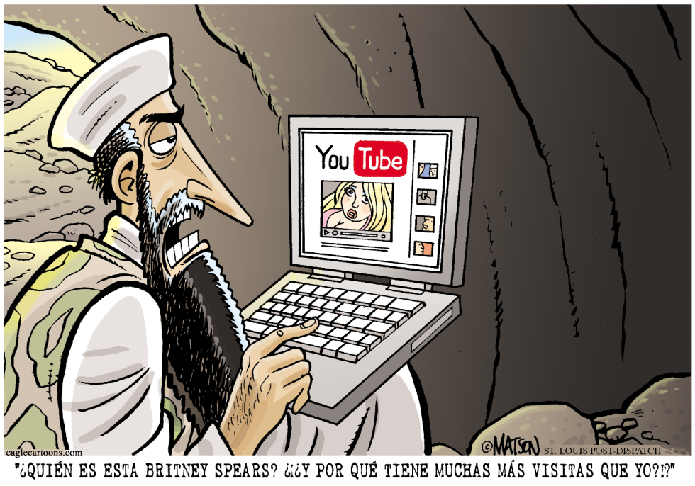  BIN LADEN EN YOU TUBE  by RJ Matson