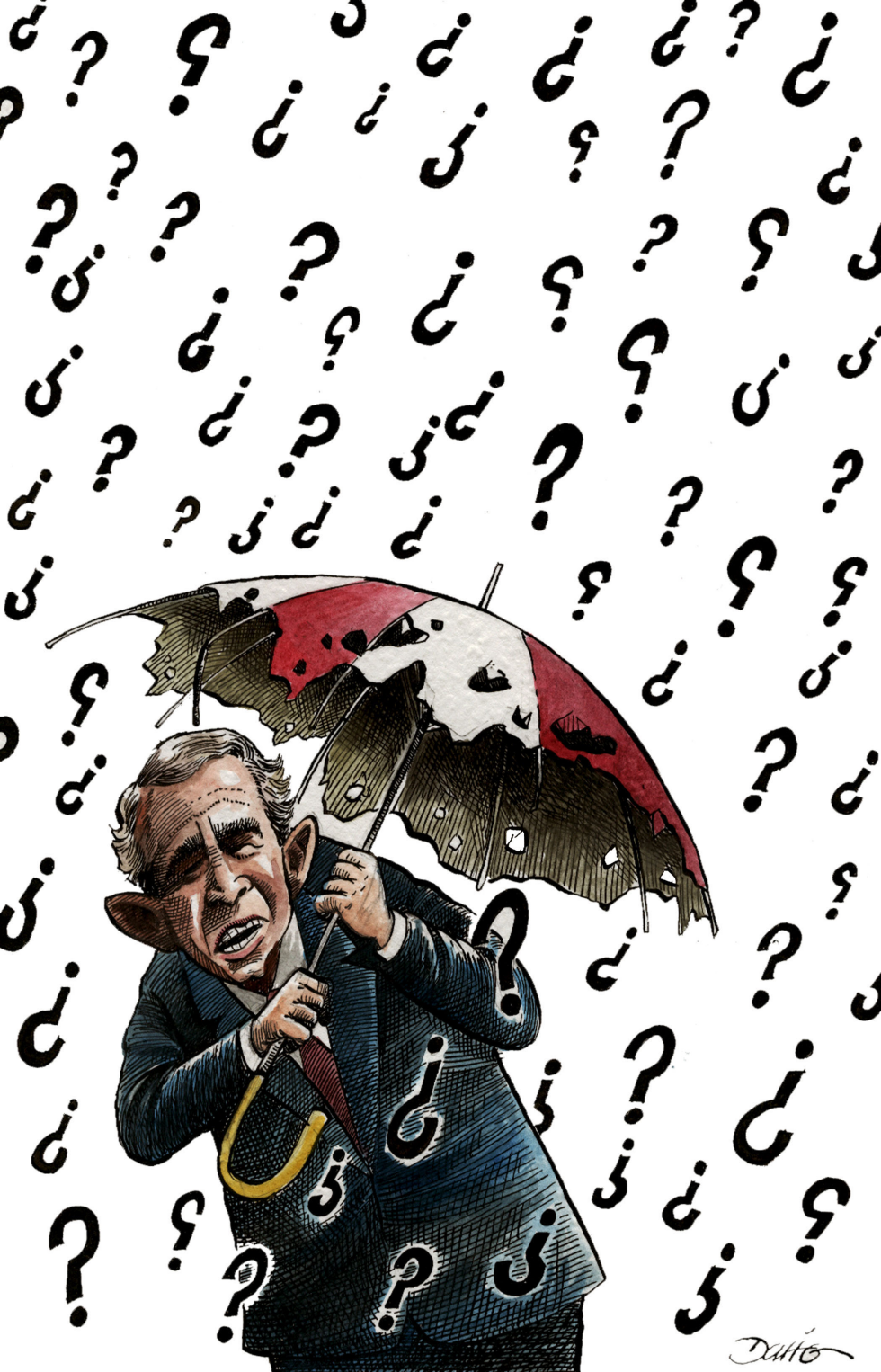  QUESTIONS FOR BUSH  by Dario Castillejos