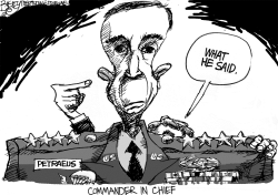 PETRAEUS  by Pat Bagley