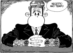 BUSH SE DIRIGE A LA NACION by Bob Englehart