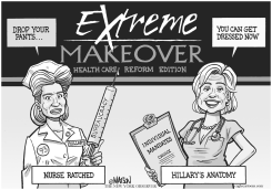 HILLARY CLINTON'S EXTREME MAKEOVER by RJ Matson